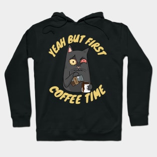 Coffee Cat Hoodie